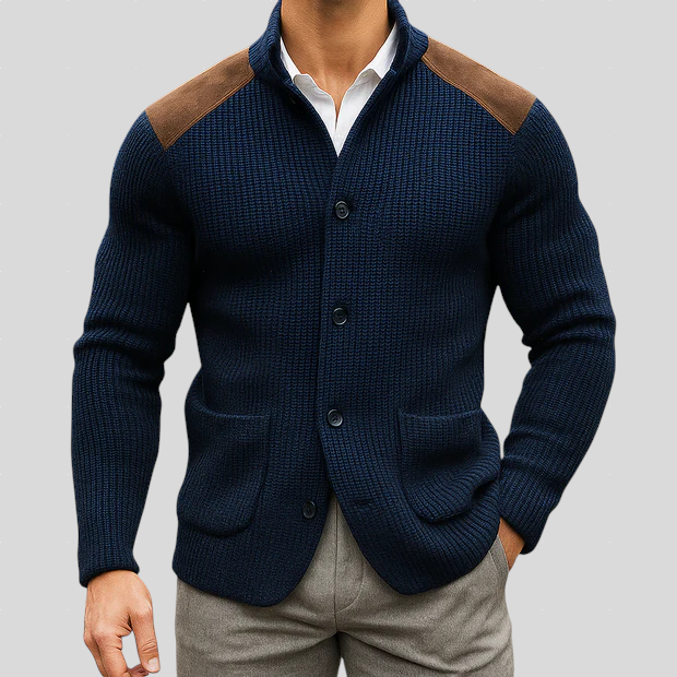 Lovro – Teksturirani Pleteni Blazer