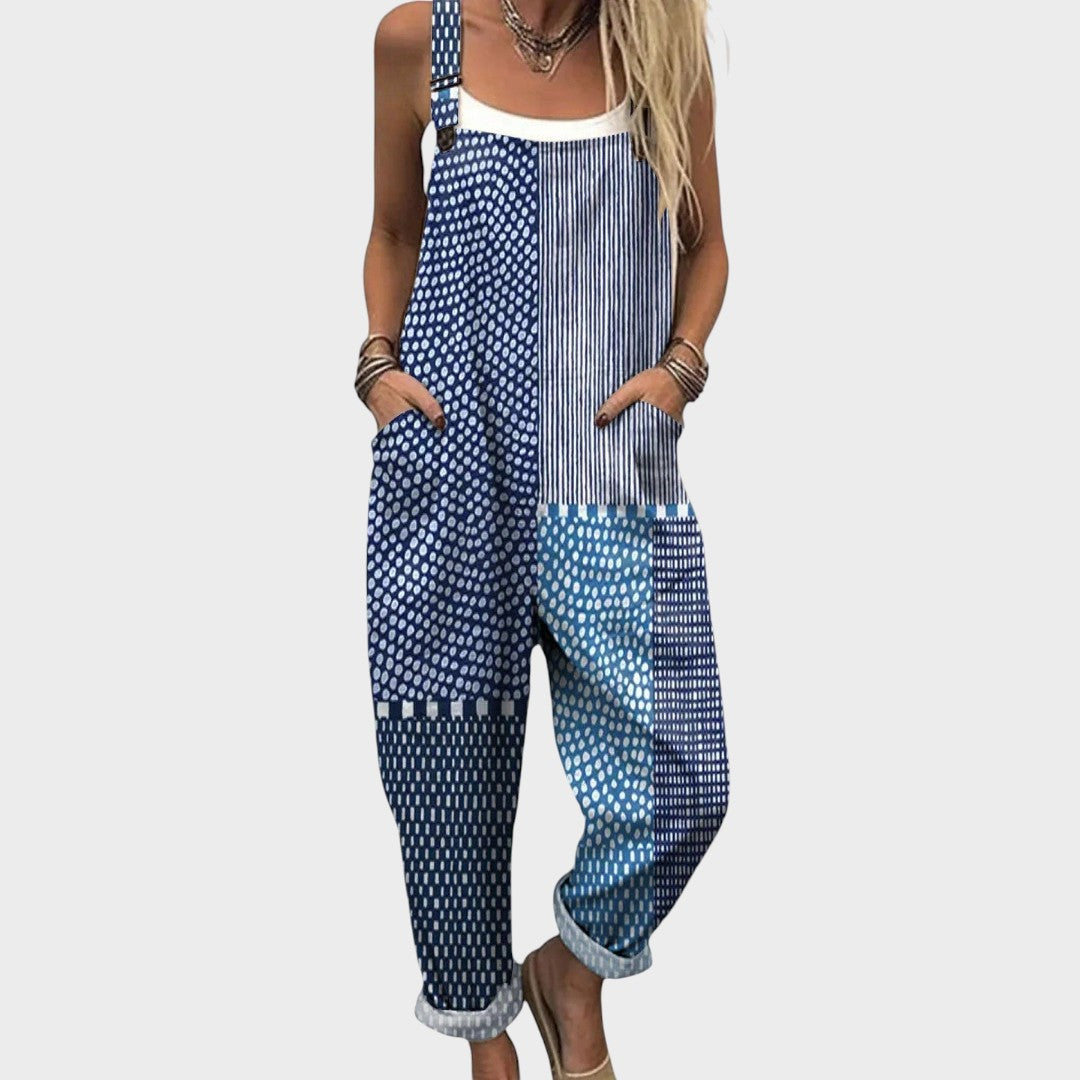 Sanja - Ležeran cvjetni kombinezon za svaki dan