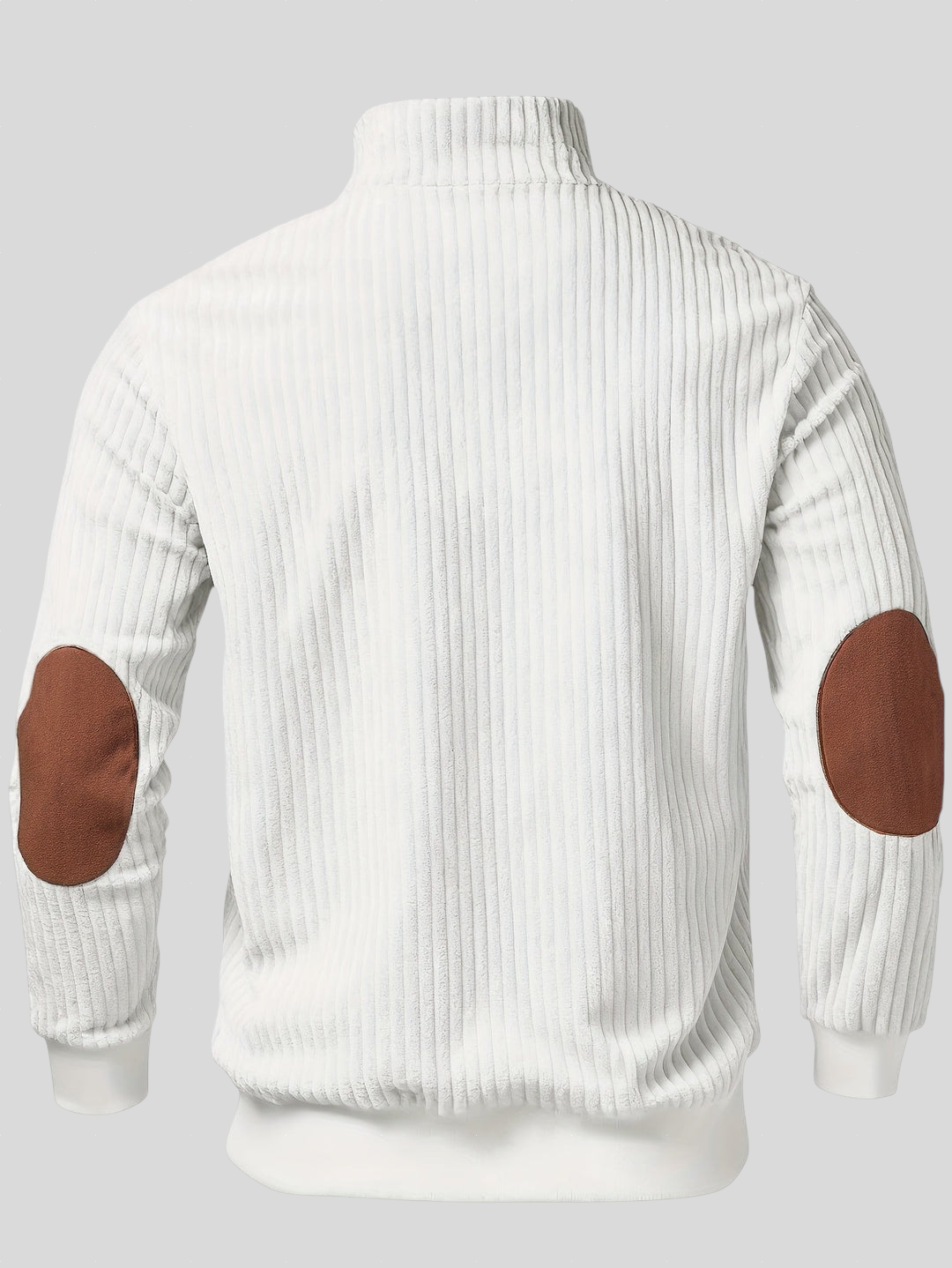 Kortez – Ležerni Pleteni Pulover s Poluzipom