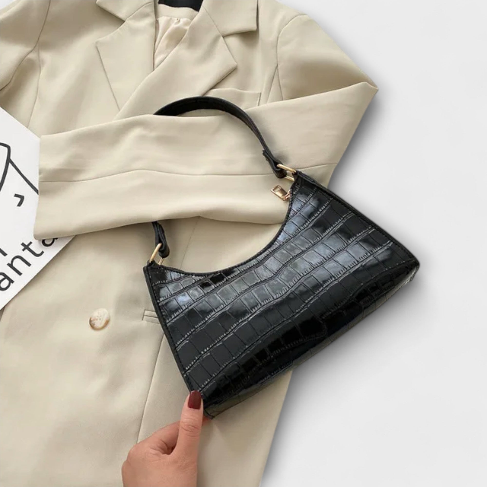 Bernarda - Sjajna Kožna Torba