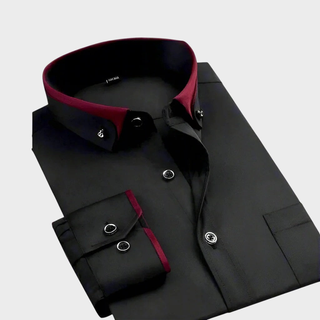 Iver - Klasična Košulja s Dugim Rukavima