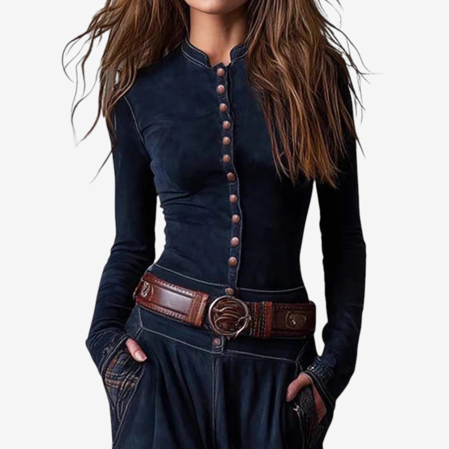 Garnier™ Suedé Haljina