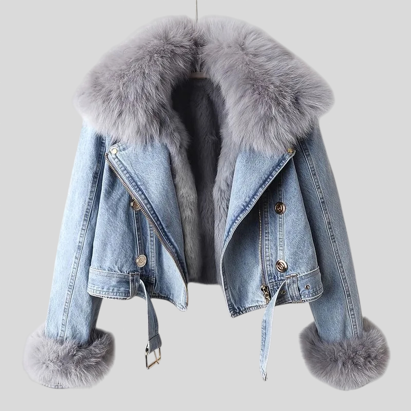 Margaux – Traper Jakna S Ovratnikom Od Lisičjeg Krzna