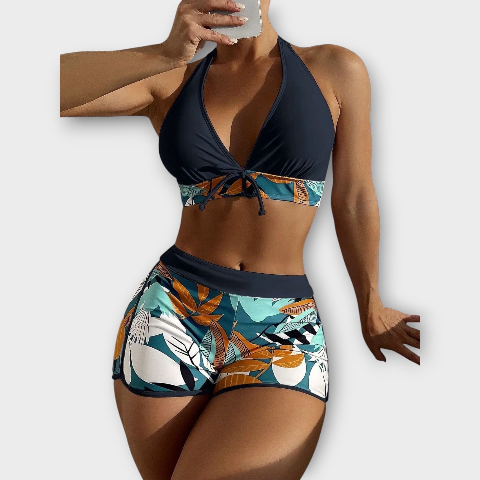 Margareta - Set Bikinija s Visokim Strukom