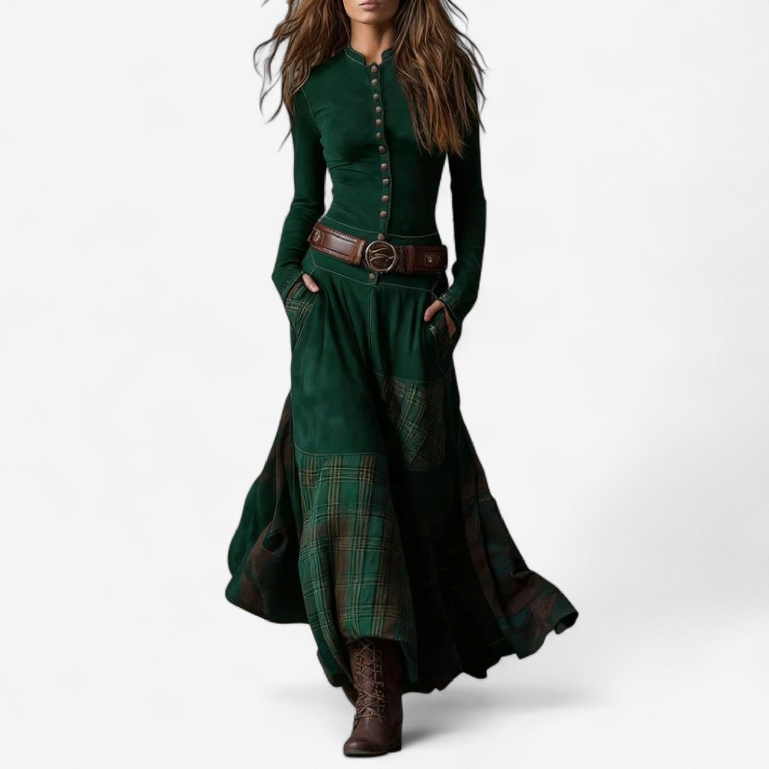 Garnier™ Suedé Haljina