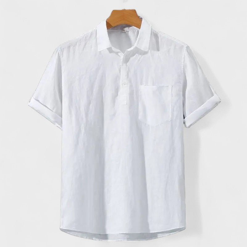 Kaj - Polo majica od lanenog platna