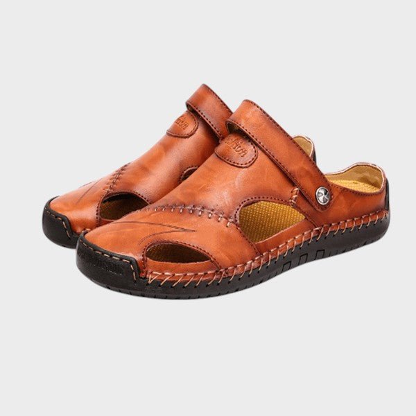 Lars - Premium Ortopædiske Lædersandaler