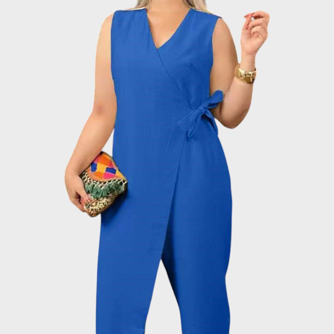 Dragana - Elegantni kombinezon s V-izrezom