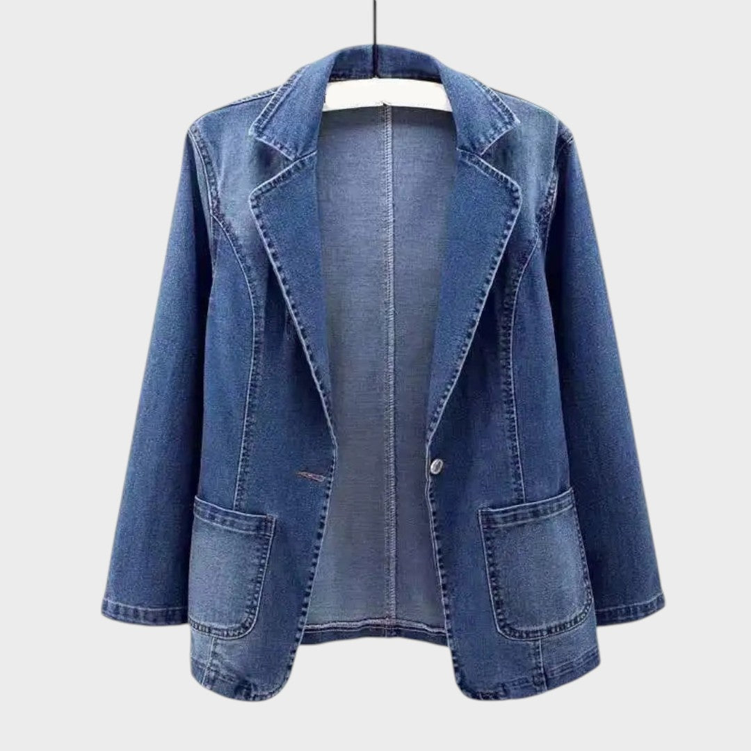 Sandra - Klasični Denim Blazer