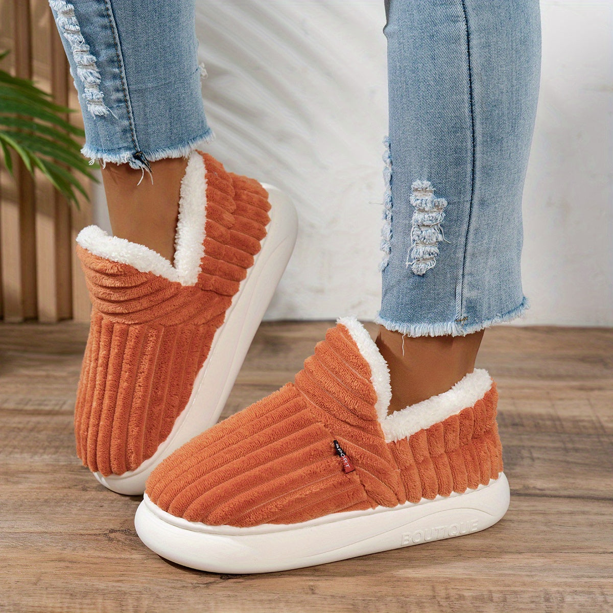 CozyStep papuče od pliša