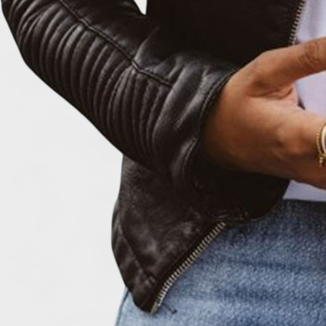 Kalina - Elegantna kožna jakna