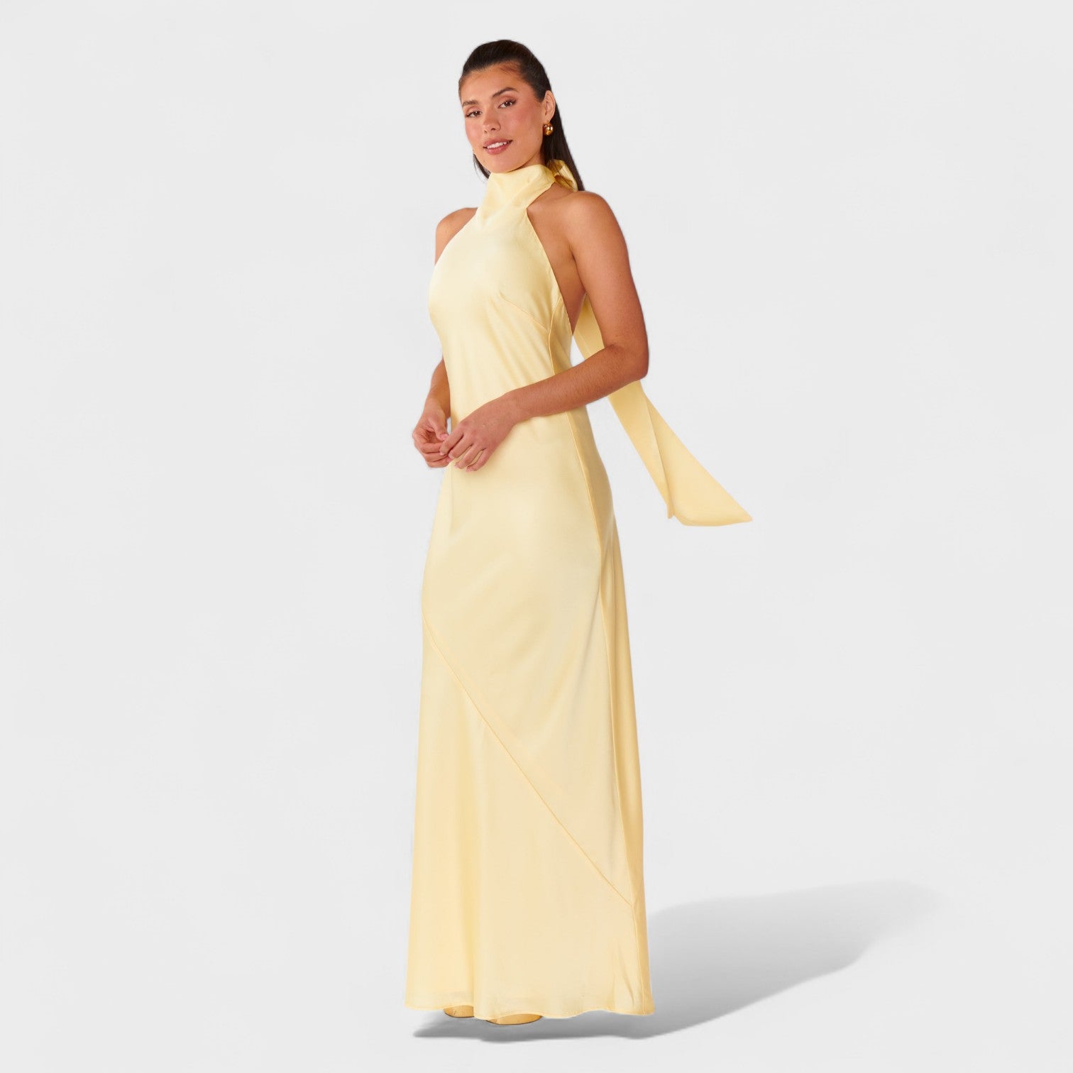 Martina - Haljina s satenskom mašnom