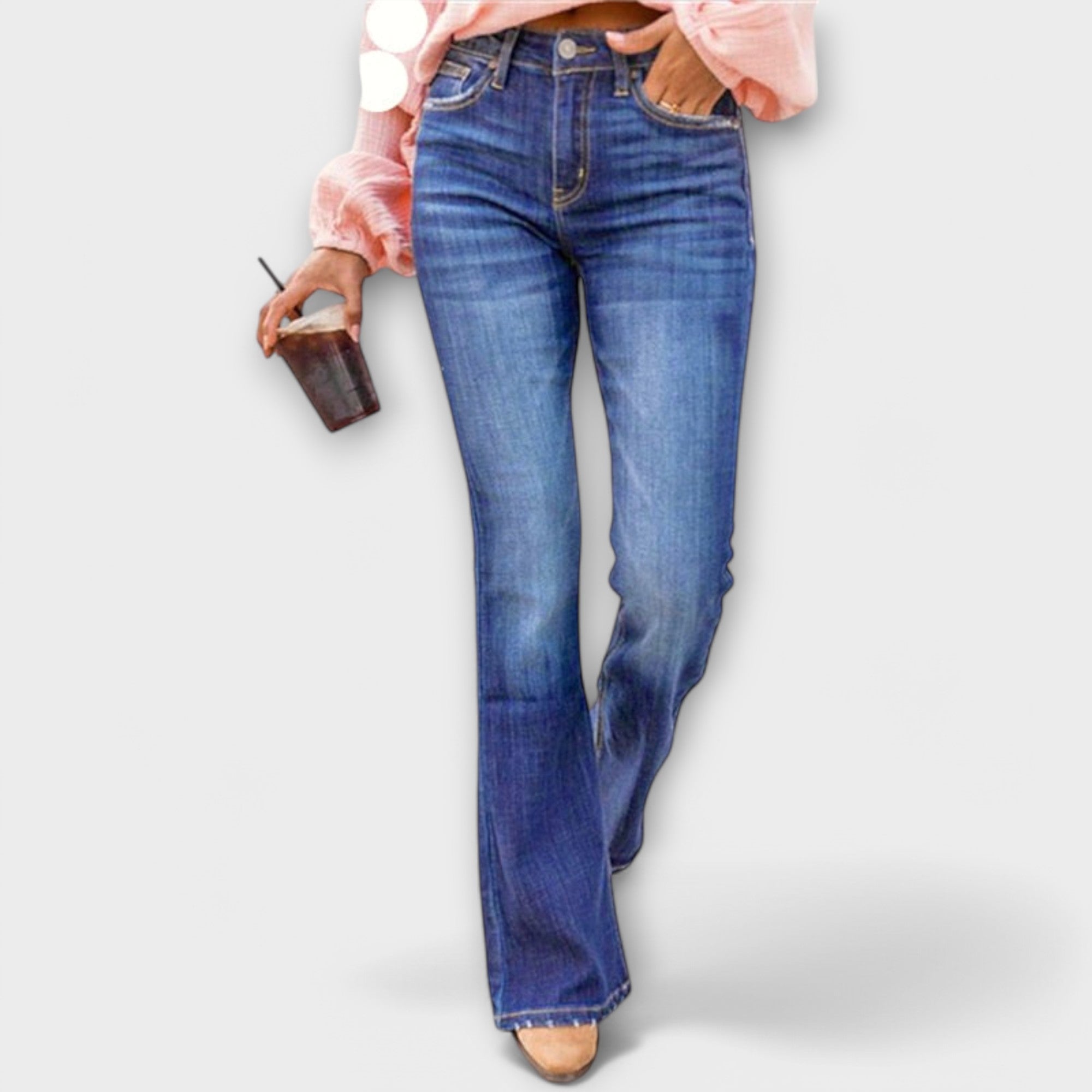 Ljubomira - Udobne elastične hlače