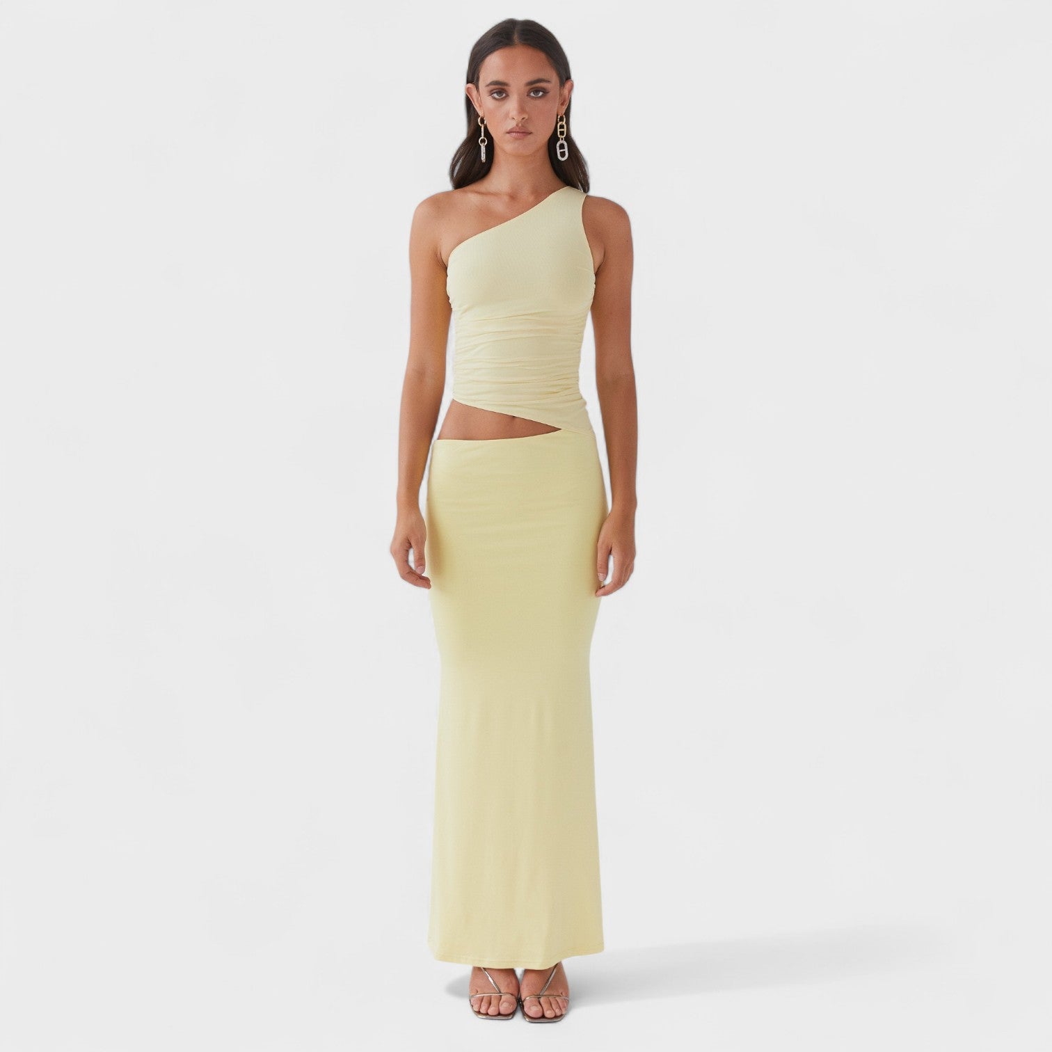 Seranella - Maksimalna asimetrična haljina s izrezom