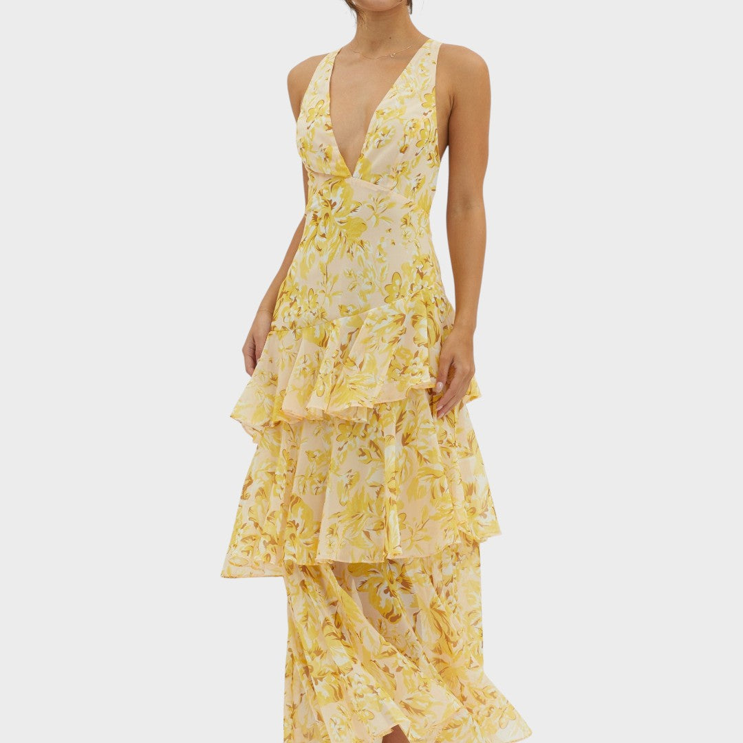 Helena - Midi haljina Bloom Shift