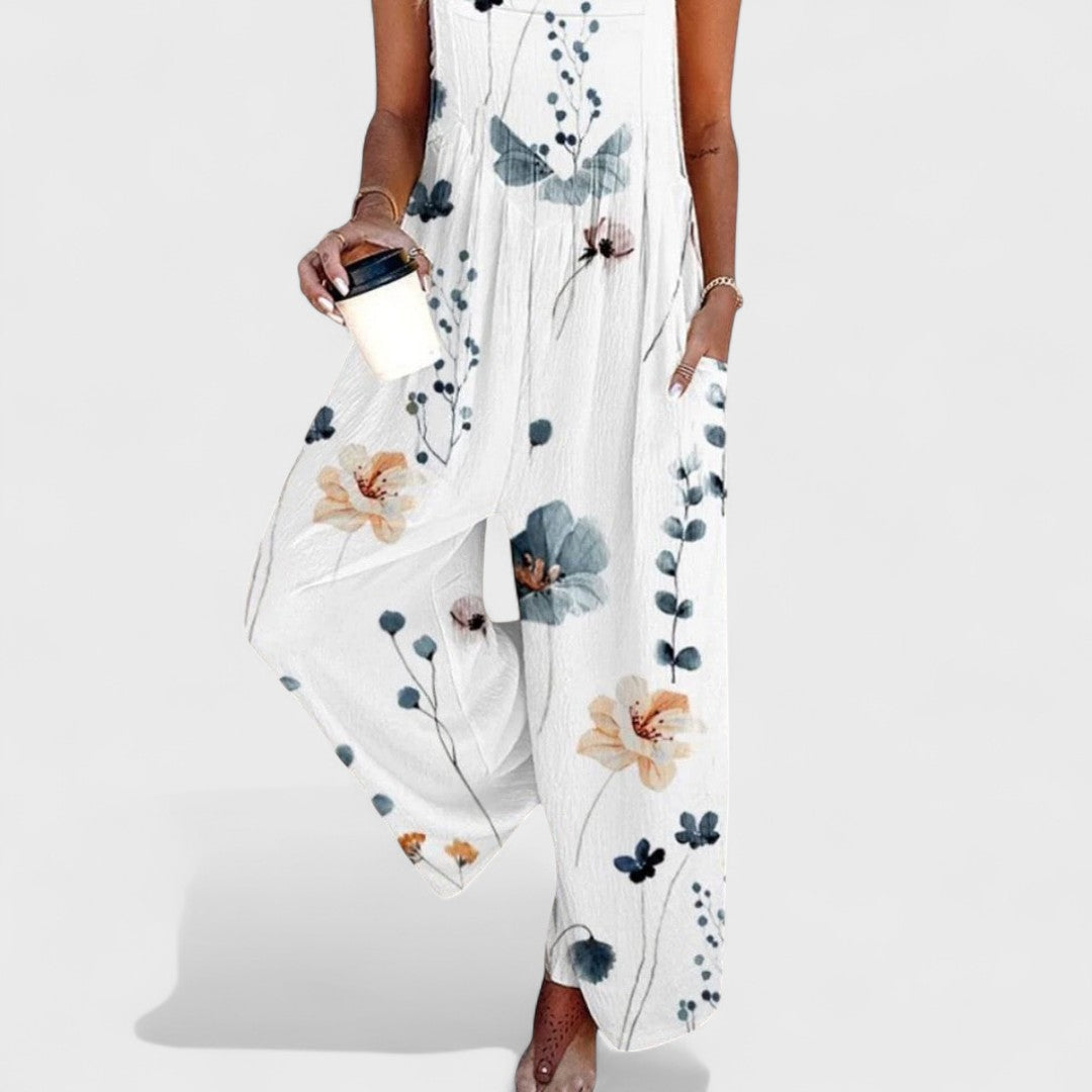 Damira™ - Ljetni Kombinezon s Cvjetnim Uzorkom