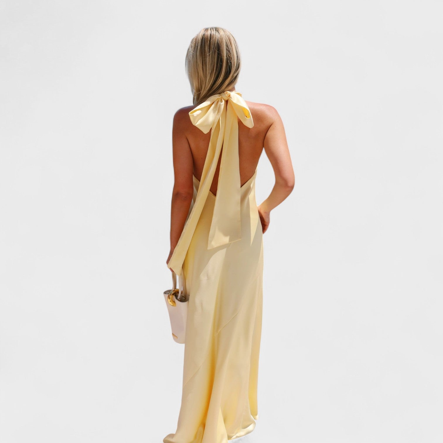 Martina - Haljina s satenskom mašnom