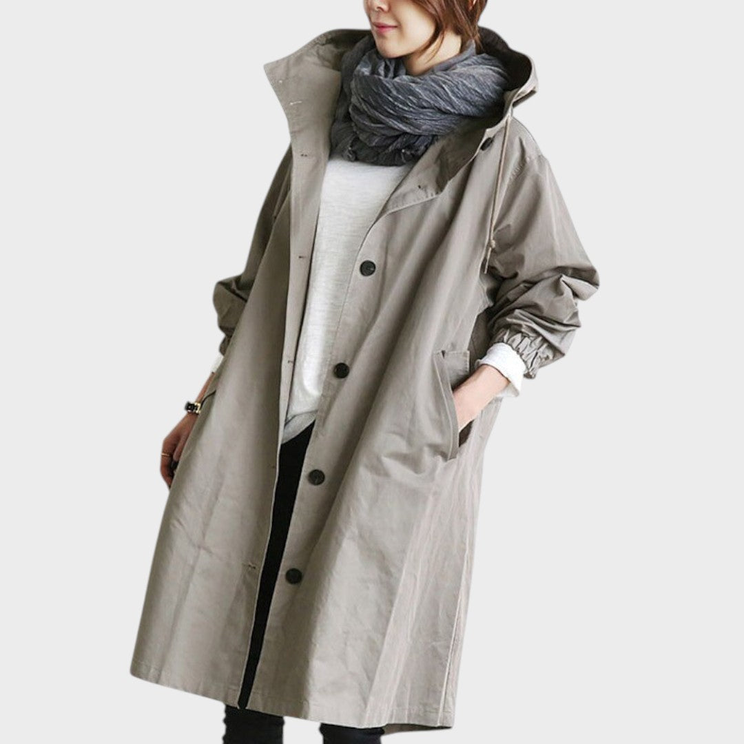 Mirna - Elegantan Vodoodbojni Trenchcoat