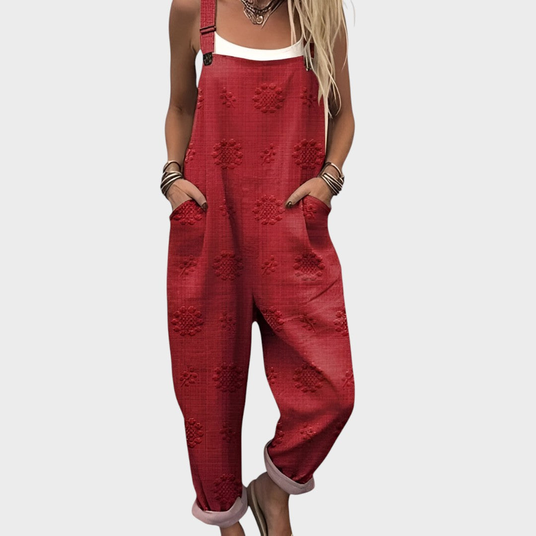 Tihana - Ležeran cvjetni kombinezon za svaki dan