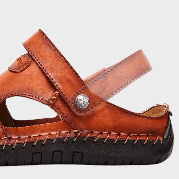 Lars - Premium Ortopædiske Lædersandaler